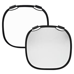 Profoto Collapsible Reflector Silver-White with Ergonomic Handles and Foldable Metal Frame (Medium)