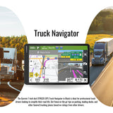 Garmin dezl OTR720 GPS Truck Navigator with 7-Inch 1024p Touchscreen Display (Black) Bundle