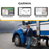 Garmin dezl OTR620 GPS Truck Navigator with 6-Inch 1280p Touchscreen (Black) with Headset Bundle