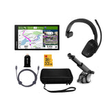 Garmin dezl OTR620 GPS Truck Navigator with 6-Inch 1280p Touchscreen (Black) with Headset Bundle