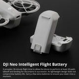 DJI Neo Intelligent Flight Battery (2-Pack) with 30" Double-Sided Drone Landing Pad Bundle