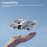 DJI Neo Intelligent Flight Battery (2-Pack) with 30" Double-Sided Drone Landing Pad Bundle