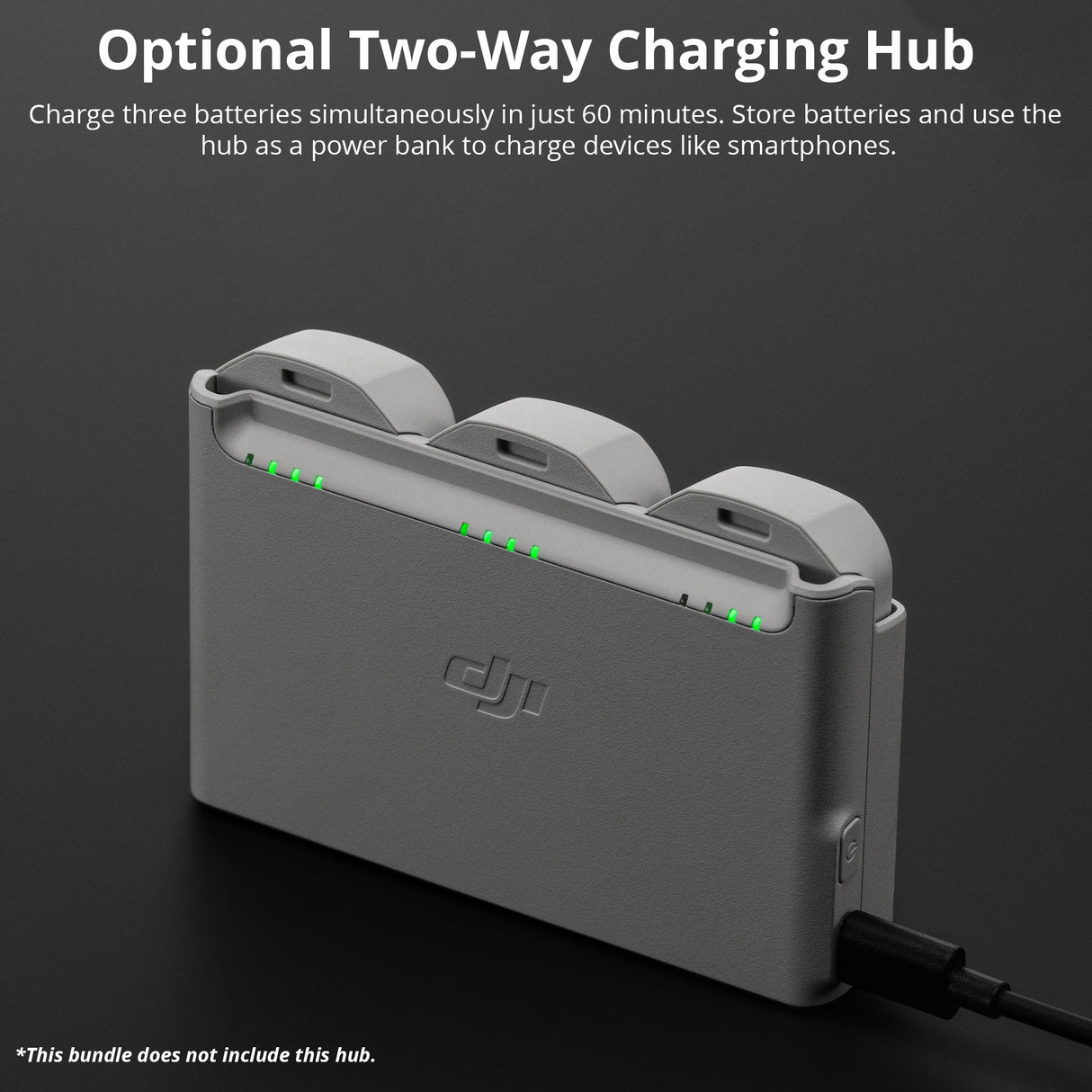 DJI Neo Intelligent Flight Battery (2-Pack) with 30" Double-Sided Drone Landing Pad Bundle