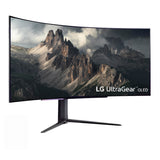 LG 45GR95QE 45-Inch UltraGear 1440p 240 Hz OLED Curved Gaming Monitor with AMD FreeSync (Black)