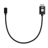 Atomos 4kP60 Locking HDR Micro to Full HDMI 30cm High Speed Cable (Open Box)