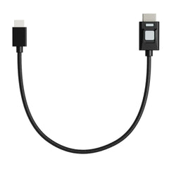 Atomos 4K60 HDR Locking Full HDMI to Mini-HDMI High-Speed 11.8-Inch Cable for Video Transfer (Black)