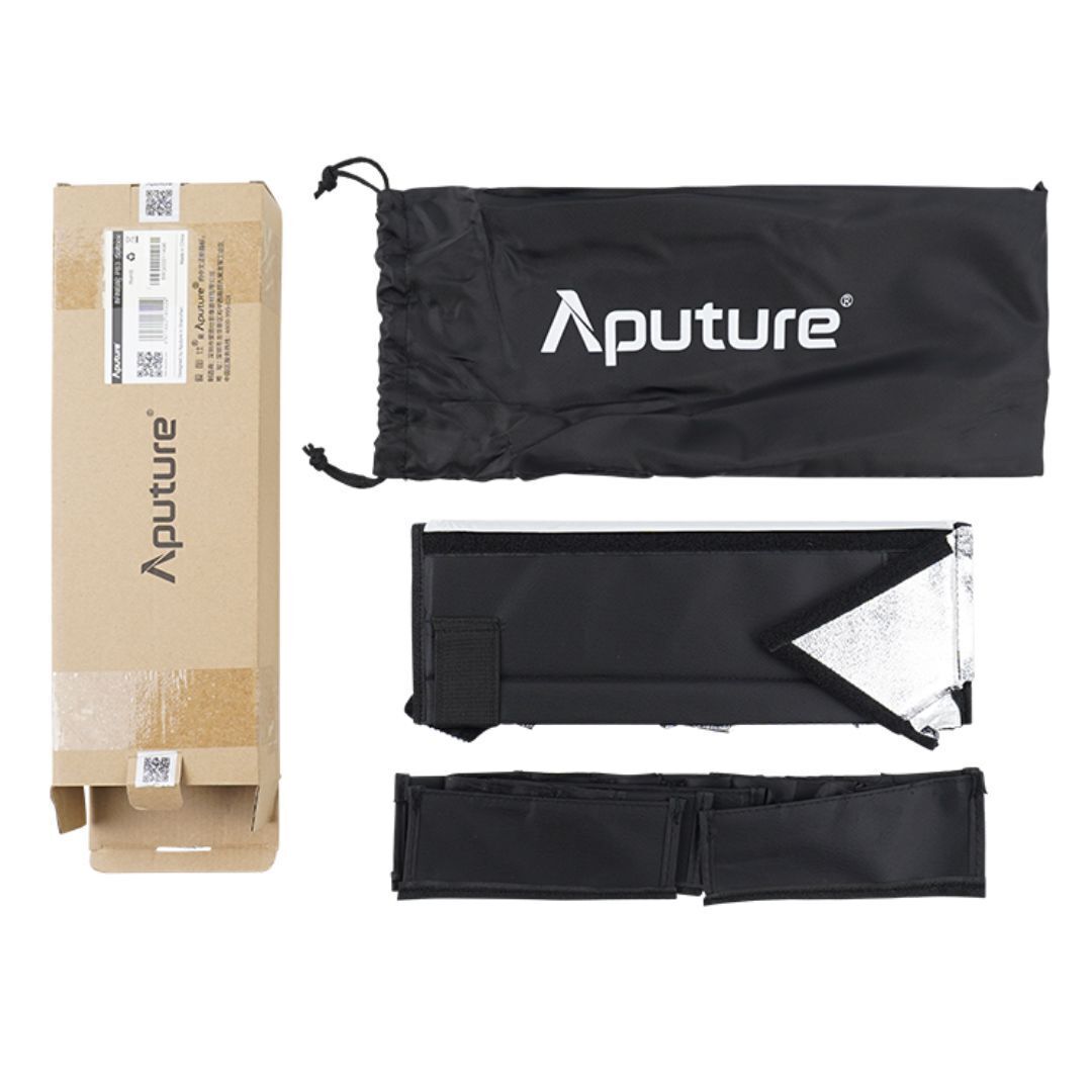 Aputure INFINIBAR PB3 Rectangular LED Light Modifier Softbox with 45-Degree Grid for Filmmakers