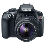 Canon EOS Rebel T6 DSLR Camera with EF-S 18-55mm F3.5-5.6 IS II Lens (Black, Refurbished)