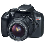 Canon EOS Rebel T6 DSLR Camera with EF-S 18-55mm F3.5-5.6 IS II Lens (Black, Refurbished)