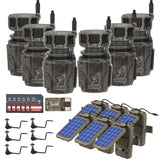 Stealth Cam Revolver 36MP 360-Degree Cellular Trail Camera with Threaded Mount (6-Pack) Bundle