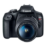 Canon EOS Rebel T7 DSLR Camera with 18-55mm Lens, 24.1MP CMOS (Black) (Certified Refurbished)