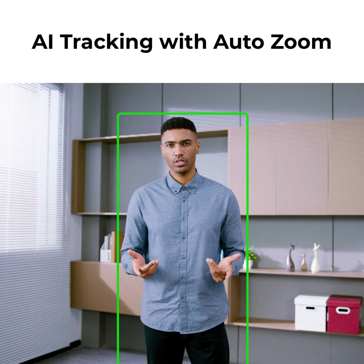 OBSBOT Tiny 2 AI-Powered PTZ 4K Webcam with UVC to HDMI Adapter and Mini Extendable Tripod Bundle