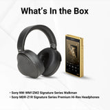 Sony NW-WM1ZM2 Signature Series Walkman with Sony MDR-Z1R Signature Series Headphones Bundle
