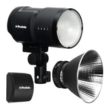 Profoto B10X Off-Camera Flash and Continuous Light with OCF Magnum Reflector and Battery Bundle