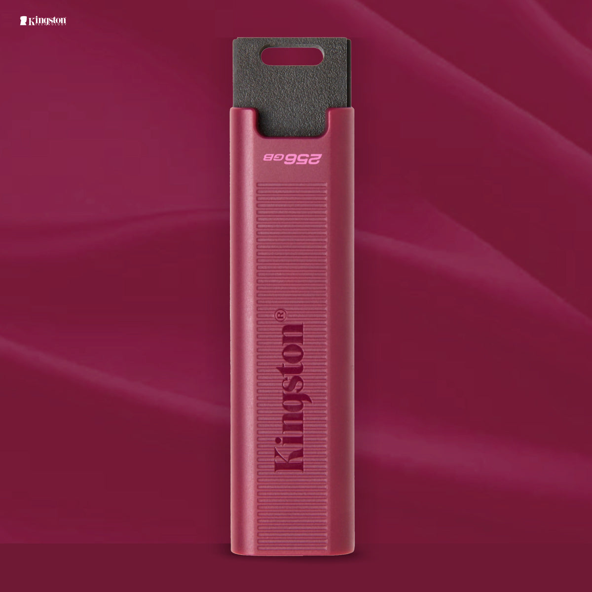 Kingston DataTraveler Max Type-A 256GB USB Flash Drive (3-Pack) with Steel Keyrings (10-Pack) Bundle