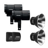 Profoto B10X Off-Camera Flash and Continuous Light Duo Kit with OCF Magnum Reflector (2-Pack) Bundle