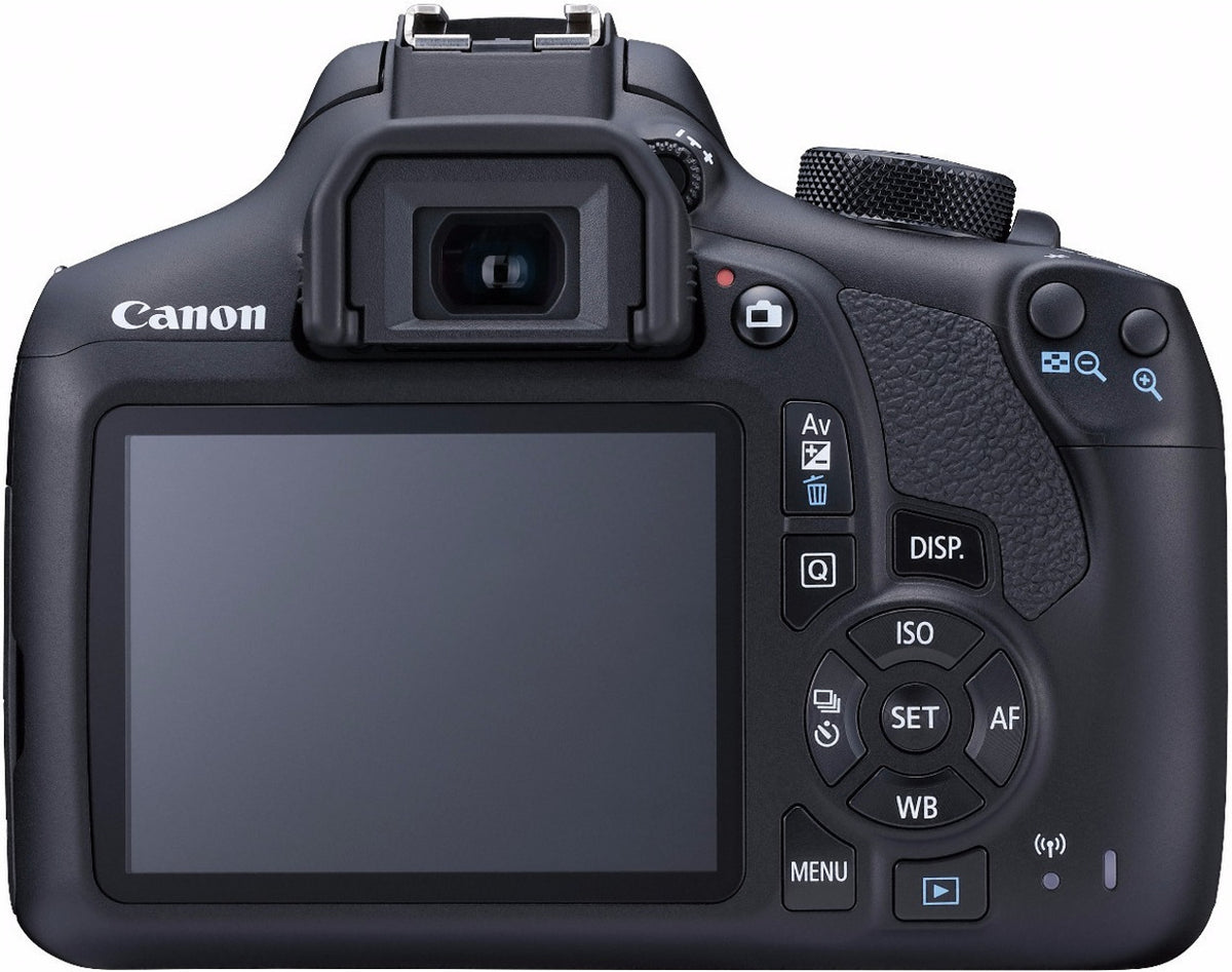 Canon EOS Rebel T6 DSLR Camera with 18-55mm and 75-300mm Lenses and Bag Bundle