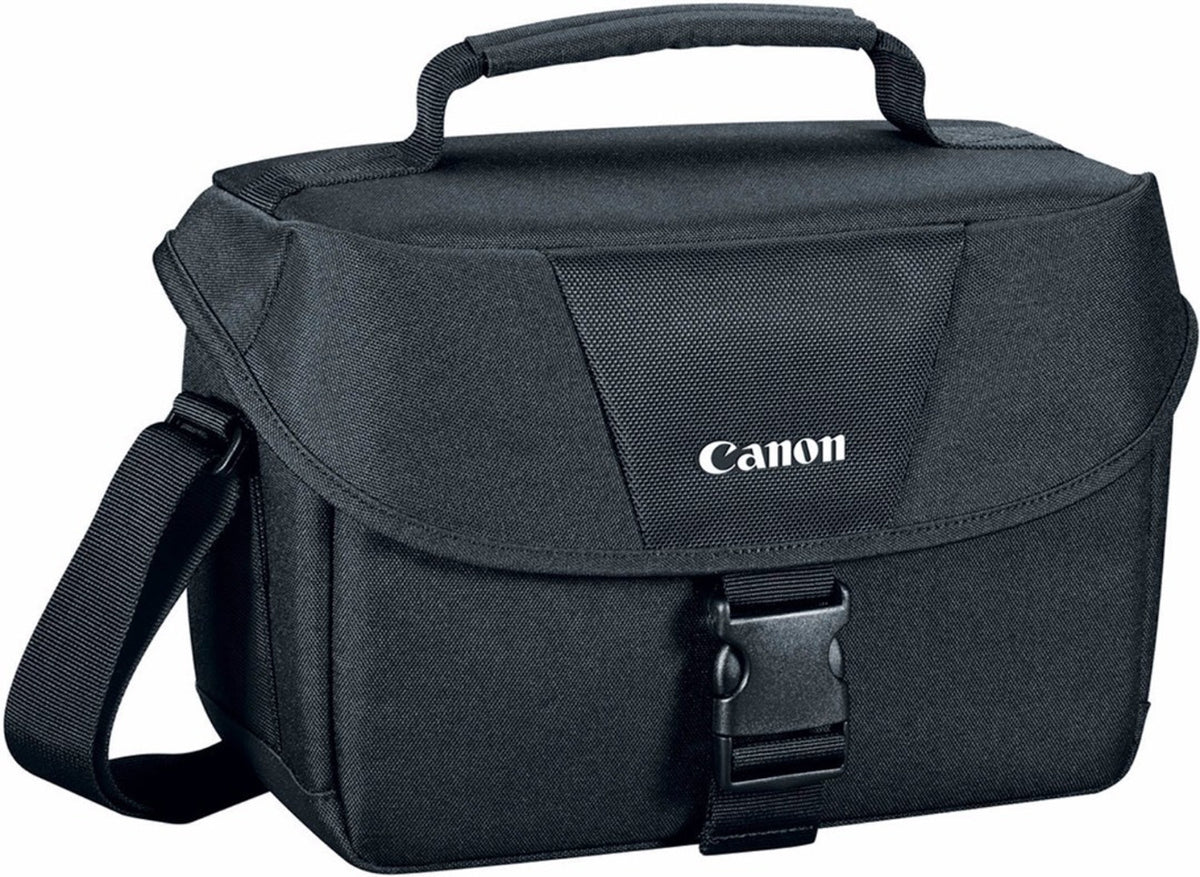 Canon EOS Rebel T6 DSLR Camera with 18-55mm and 75-300mm Lenses and Bag Bundle
