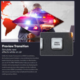 Blackmagic Design ATEM Micro Live Stream Switcher Panel with 50 Tri-Color LED Backlit Buttons