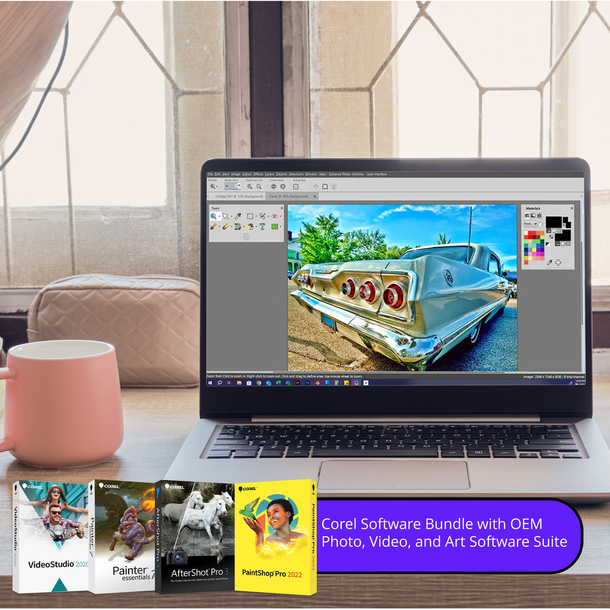 Koah Nostrand Avenue Camera System Gadget Bag with Card Reader and Memory Card Storage Case Bundle