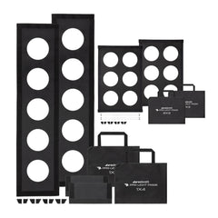 Westcott Pro Light Adjustable Corner System and Hook-And-Loop Tape Mods 1 x 4 (2-Pack) Bundle