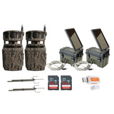 Stealth Cam Revolver 40MP Pro 360-Degree Cellular Trail Camera with Threaded Mount 2-Pack Bundle