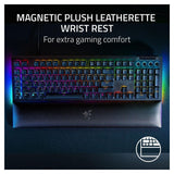 Razer BlackWidow V4 Green Switch RZ03-04690200 Gaming Keyboard with 104 Keys (Black, Refurbished)