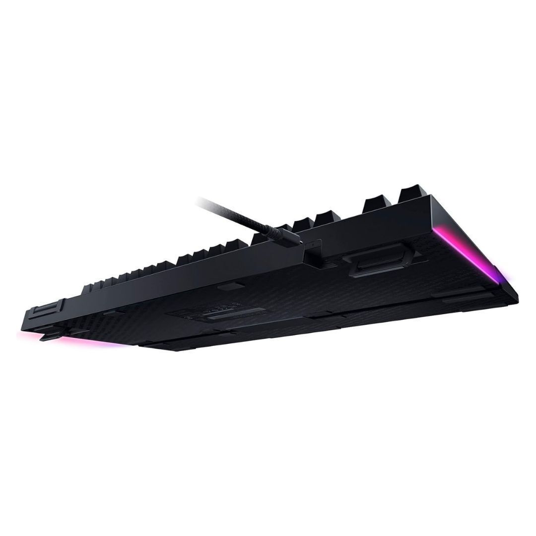 Razer BlackWidow V4 Green Switch Gaming Keyboard, RZ03-04690200, 104 Keys, Black (Certified Refurbished)