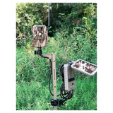 Stealth Cam Adjustable Multi-Pivot Mounting Post for Trail Camera and Solar Pak Battery