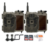 Stealth Cam 40MP Deceptor Max Cellular Trail Camera with 0.4-Second Trigger Speed (2-Pack) Bundle