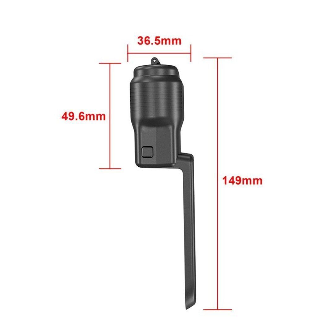 STARTRC Protective Case for DJI Osmo Pocket 3 with Extended Back Cover and Durable Design (Black)