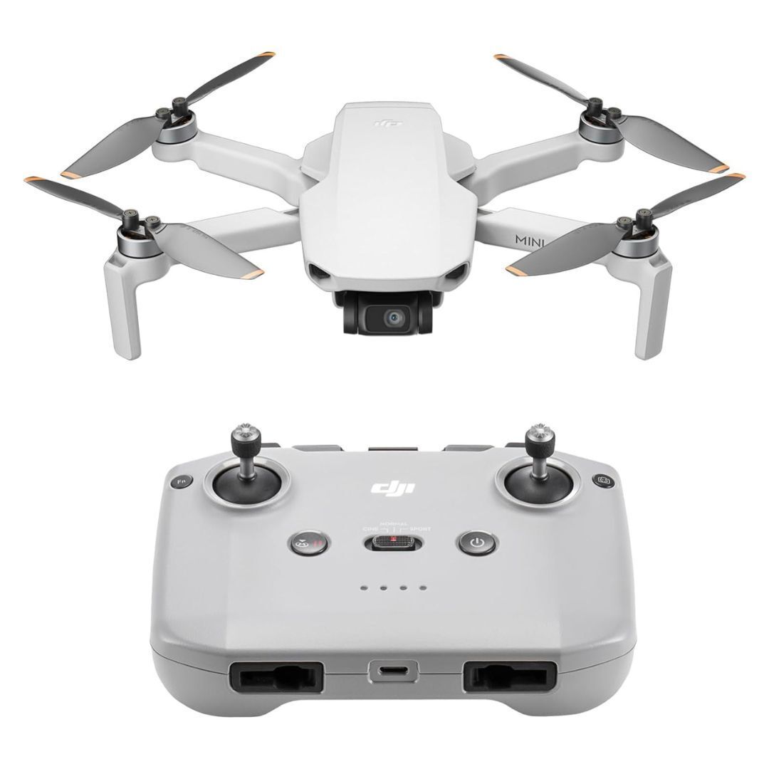 DJI Mini 4K Drone with 4K UHD Camera for Adults with 3-Axis Gimbal Stabilization