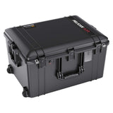 Pelican 1637 Air Case with Divider Insert, Integrated Wheels, and Press and Pull Latches (Black)