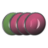 STARTRC 4-Pack Filter Set for DJI Action 5 Pro and 4 with HD Optical Glass (ND8, 16, 32, CPL)