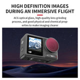 STARTRC 4-Pack Filter Set for DJI Action 5 Pro and 4 with HD Optical Glass (ND8, 16, 32, CPL)