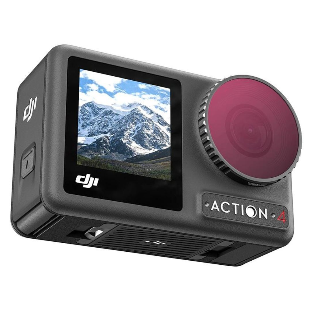 STARTRC 4-Pack Filter Set for DJI Action 5 Pro and 4 with HD Optical Glass (ND8, 16, 32, CPL)