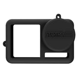 STARTRC Protective Camera Lens Silicone Case for DJI Action 5Pro Action 4 and 3 Cameras (Black)