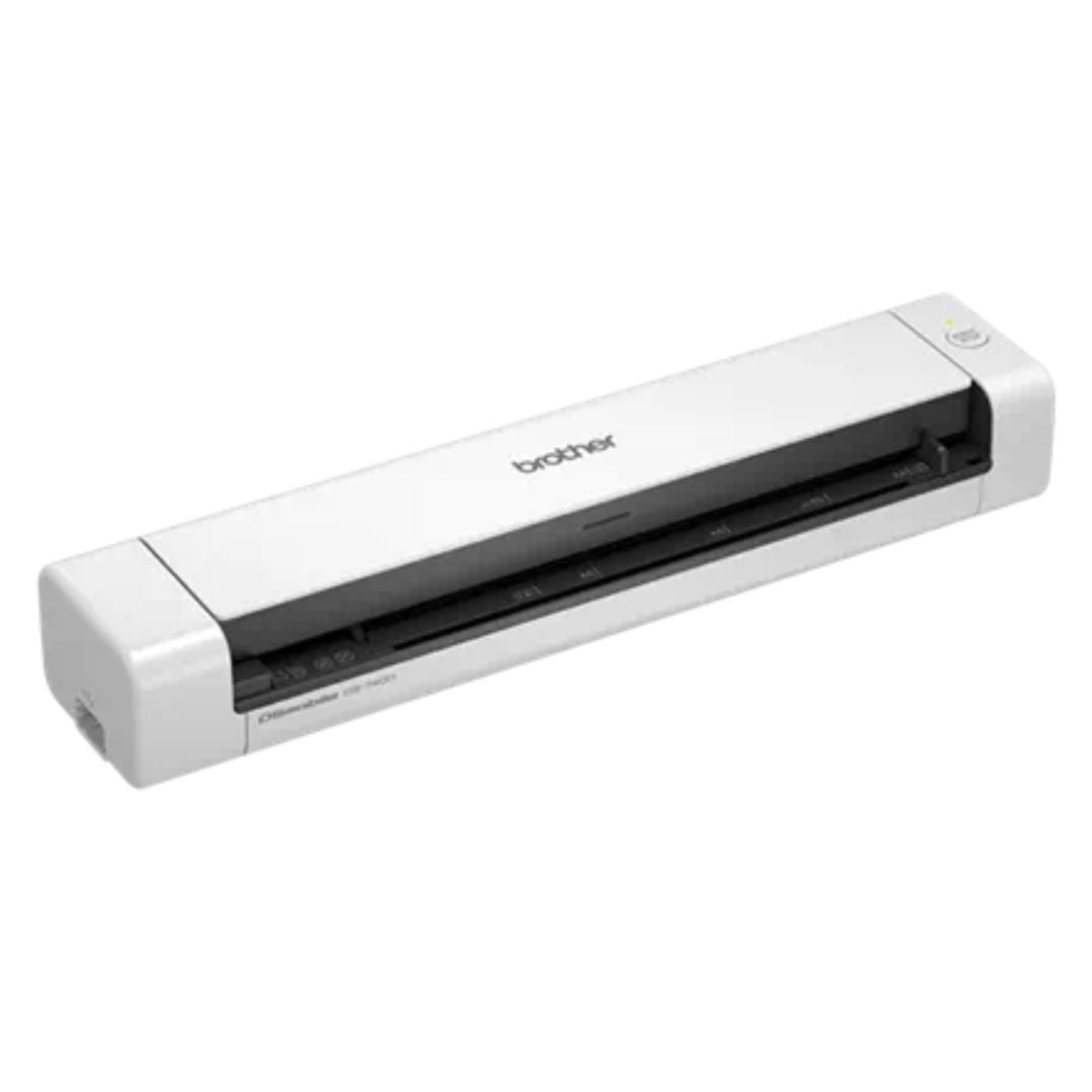 Brother DS740D Duplex Compact Mobile Document Scanner with Scanning Speed Up To 16 PPM (White)