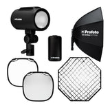 Profoto A2 Monolight with Clic Softbox 2.7-Feet Octa and Clic Softgrid 2.7-Feet Octa Bundle