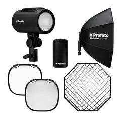 Profoto A2 Monolight with Clic Softbox 2.7-Feet Octa and Clic Softgrid 2.7-Feet Octa Bundle