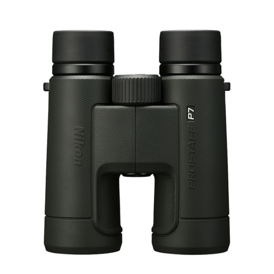 Nikon PROSTAFF P7 10x42 Waterproof Binoculars, Locking Diopter (Black) (Certified Refurbished)