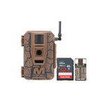 Muddy Mitigator Cellular 24MP Trail Camera with 80 Feet Detection and Flash Range Bundle