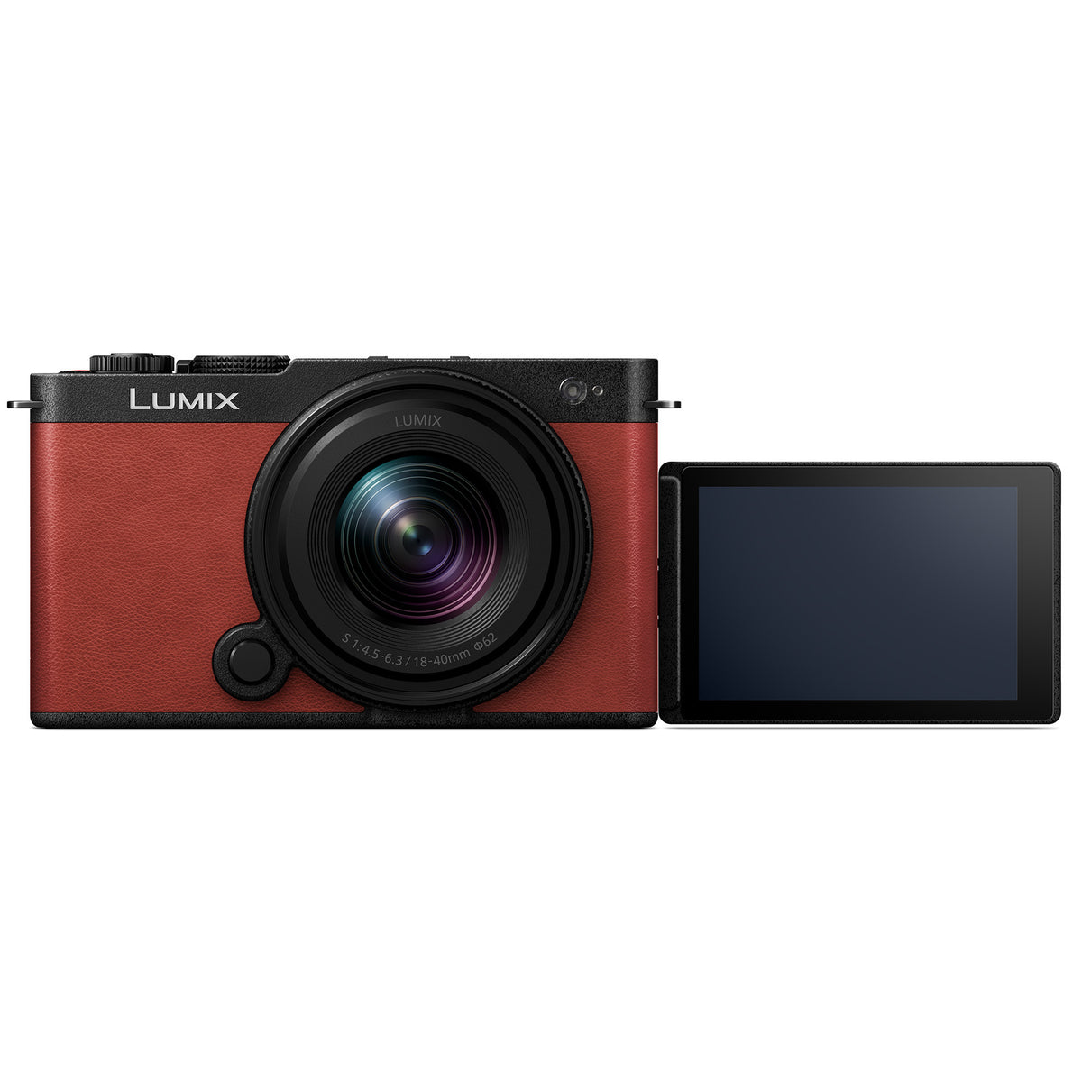 Panasonic Lumix S9N Full-Frame Mirrorless Camera with Lumix S9 1840 Lens Kit (Red)