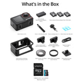 DJI Osmo Action 5 Pro Adventure Combo with 128GB MicroSDXC Bundle