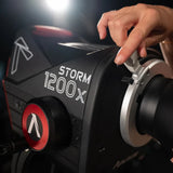 Aputure Storm 1200x with Wide Reflector with Storm 1200x Reflector Kit (Narrow and Medium) Bundle