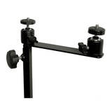 Muddy Dual Camera Ground Mount with Threaded Receiver and Steel Construction (Black)