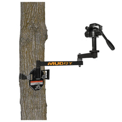 Muddy Hunt Hard Camera Aluminum Arm with 24-Inch Extension and Easy-Grip Tightening Knob (Black)