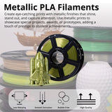 MakerBot 375-0082A Metallic Color 1.75mm PLA Filament for Sketch Printers (Patina Bronze, 2.2 Lb)
