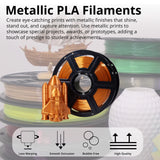 MakerBot 375-0083A Metallic Color 1.75mm PLA Filament for Sketch Printers (Sunset Copper, 2.2 Lb)