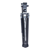 Fotopro X-Aircross 3 Video Tripod with 3K Carbon Fiber Legs and Fast Locking System (Gray)